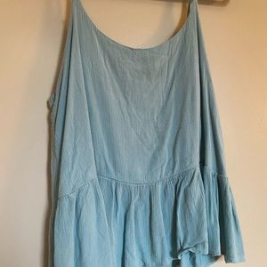 George Peplum Crop, size Large